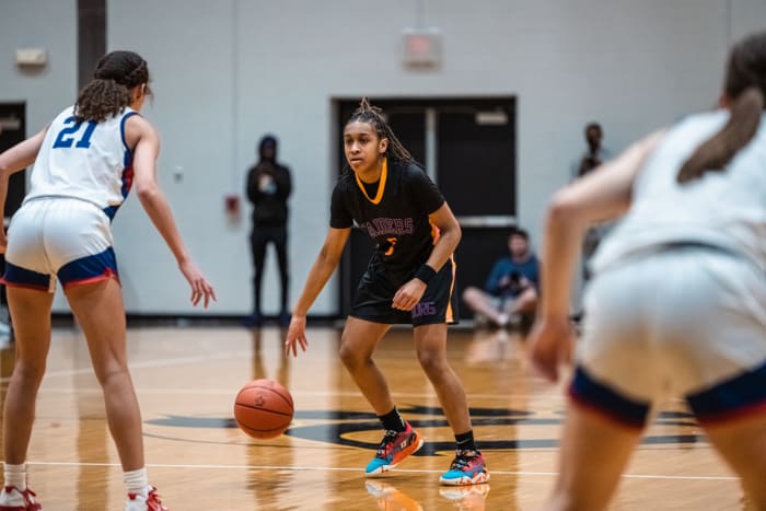 Marysville vs Reynoldsburg girls basketball 022523 Gabe Haferman1